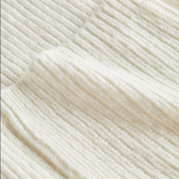 Express Timeless Classic & Cozy Ribbed Duster Cardigan IVORY SZ Med - Picture 4 of 5